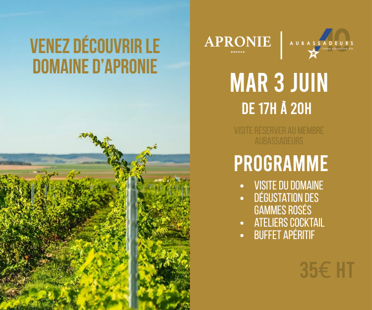 Visite et dégustation chez nos Aubassadeurs du Domaine d'Apronie
