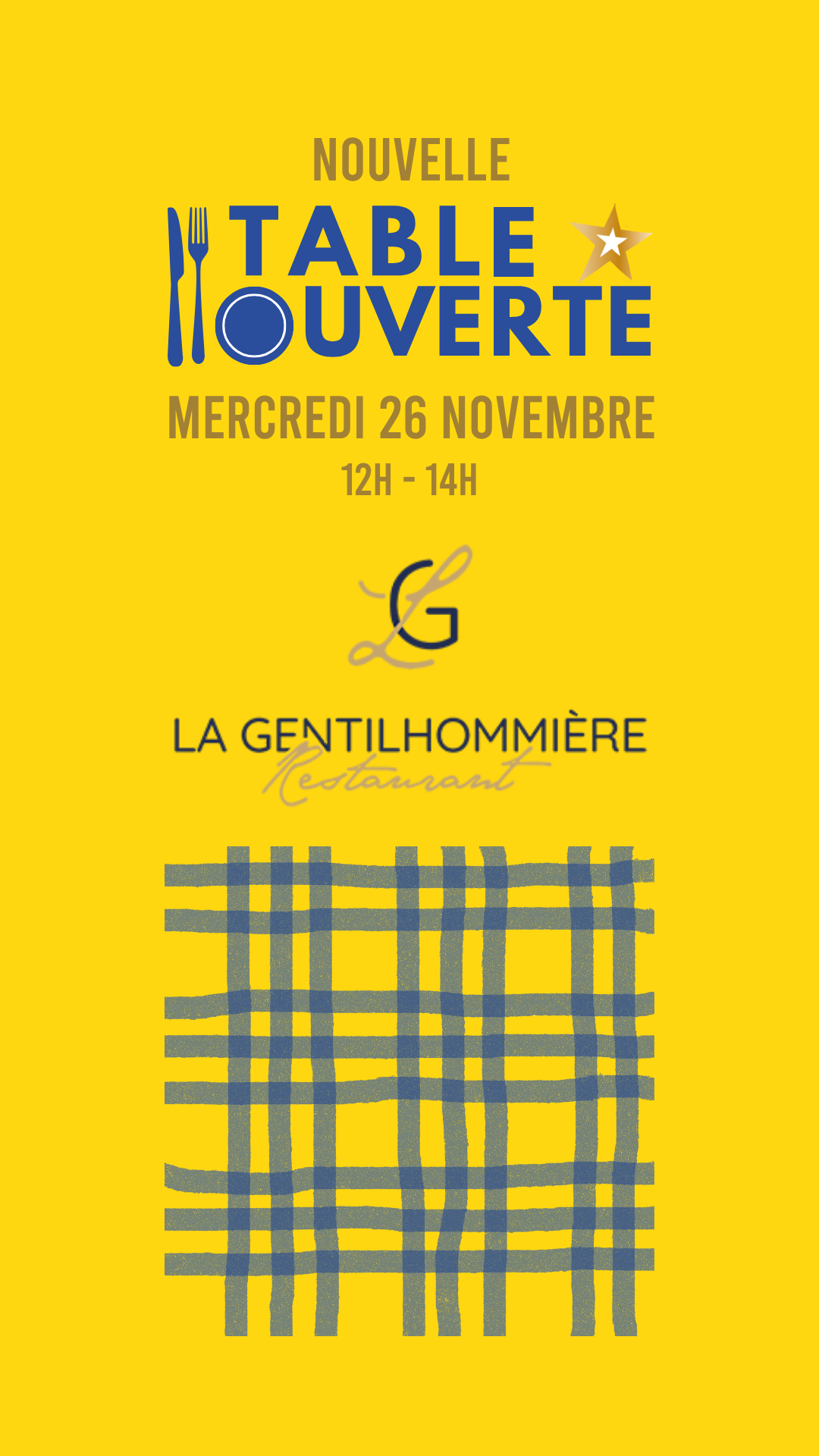 Table ouverte avec Ferdyy et Raphaël Monny à La Gentilhommière.