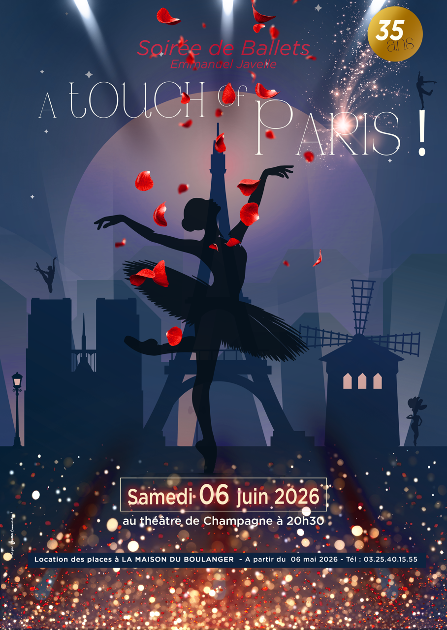 Soirée de ballets pour les 35 ans de l'école de danse Emmanuel Javelle
