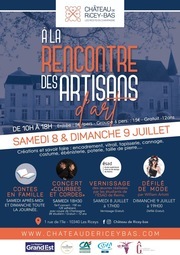 A la rencontre des artisans d'art au Château de Riceys-bas.