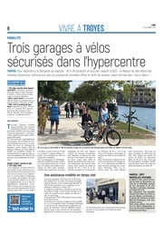 3 garages à vélos sécurisés dans l’hypercentre de Troyes !