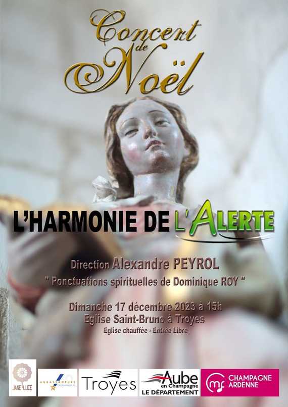 Concert de Noël de l'association L'ALERTE.
