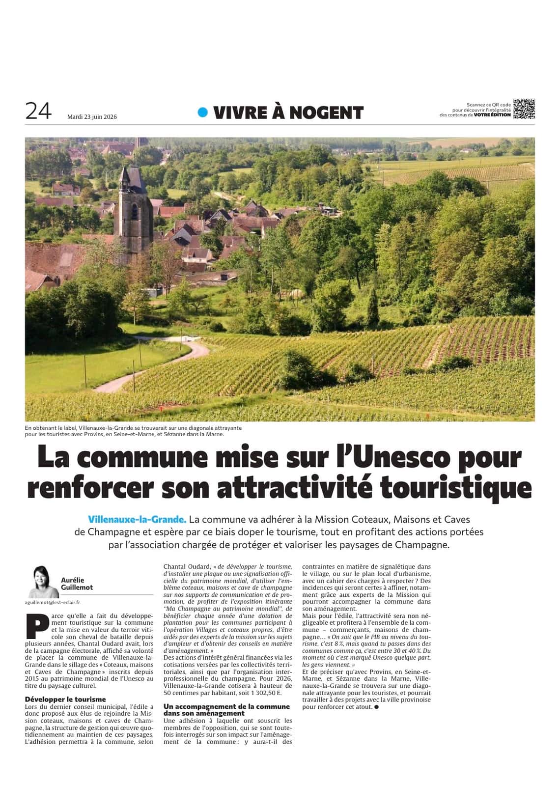 Paysages de Champagne : la commune mise sur le label Unesco !