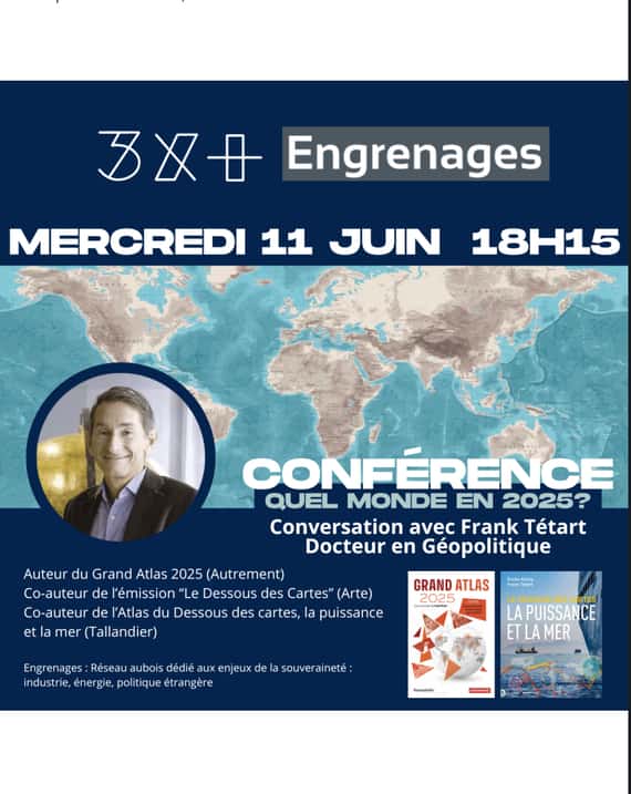 Conférence exceptionnelle : Quel monde en 2025 au Troyes Fois Plus.