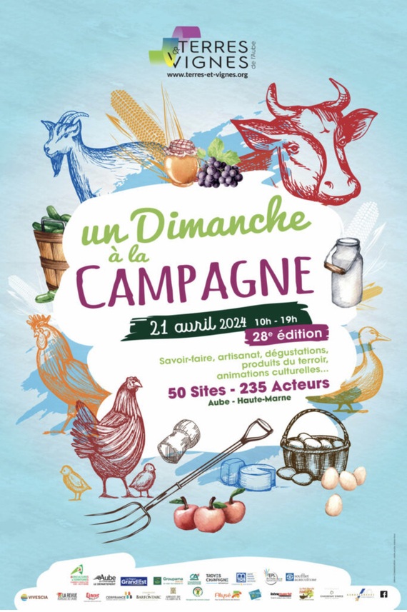 Un dimanche à la Campagne 2024 ce sera le dimanche 21 avril prochain.