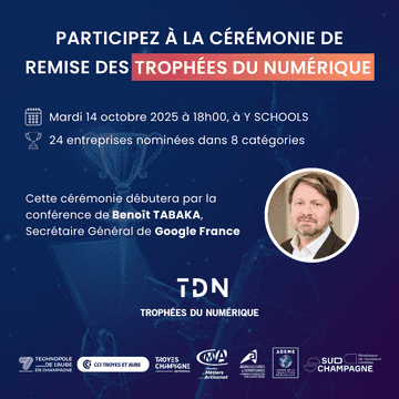 Soirée Les Trophées du Numérique à YSCHOOLS.