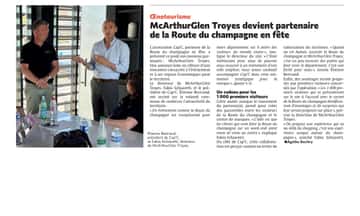 McArthurGlen Troyes devient partenaire de la Route du champagne en fête