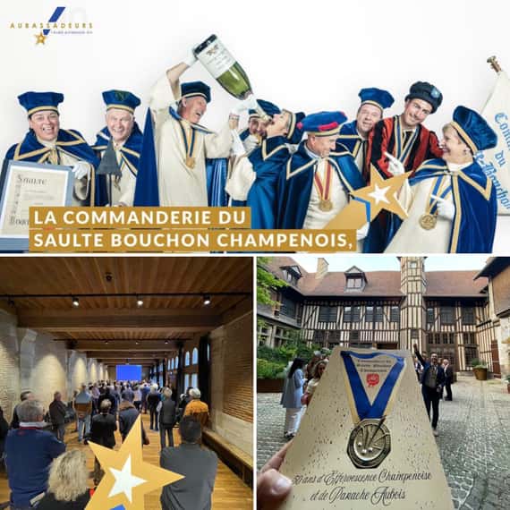 La Commanderie du Saulte Bouchon a présenté son livre anniversaire.