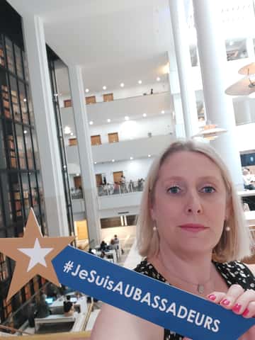 Et toi quelle est ta photo avec l'étoile Aubassadeurs  en 2025 ?