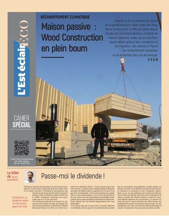 WOOD CONSTRUCTION en plein boom.