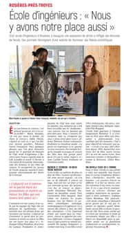 Ecole d’ingénieurs : « Nous y avons notre place aussi »