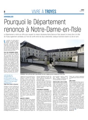 Pourquoi le département renonce à Notre-Dame-en-L'Isle.