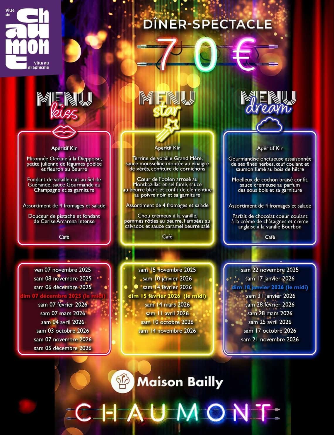 Variétés Cabaret se produit maintenant à Chaumont