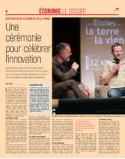 Une cérémonie pour célébrer l'innovation !