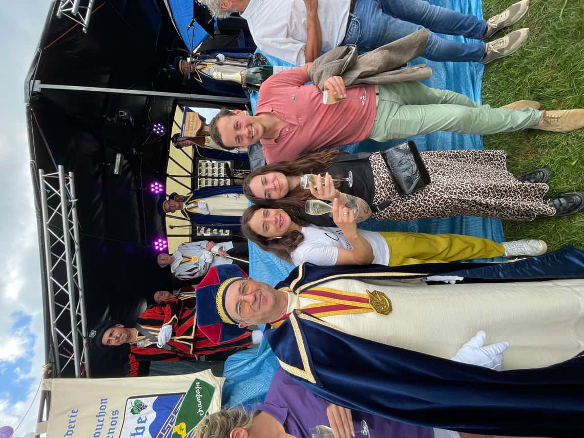 Intronisation de nouveaux Chevaliers de la Commanderie du Saulte Bouchon