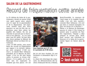 Record de fréquentation pour le Salon de la gastronomie à Troyes