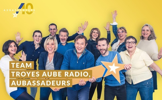 LA TEAM TROYES AUBE RADIO rejoint la communauté AUBASSADEURS