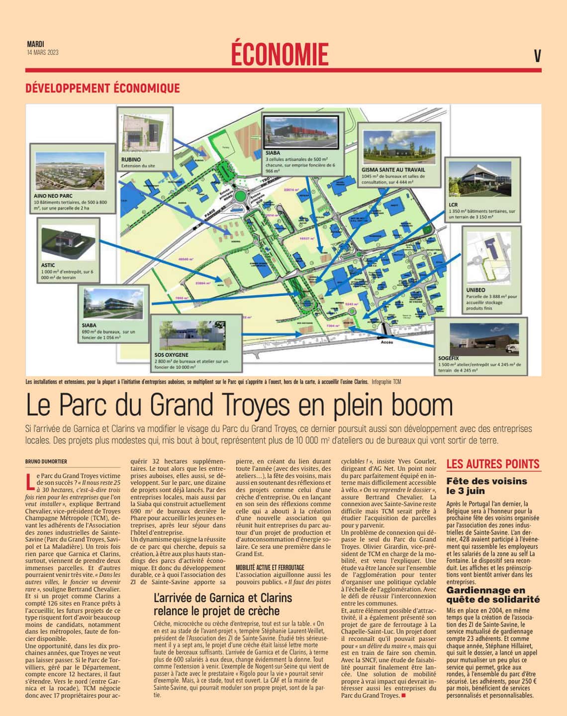 Le Parc du Grand Troyes en plein boom