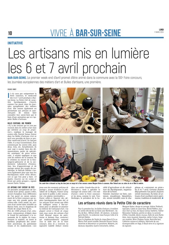 L’artisanat sous toutes ses formes mis en lumière !