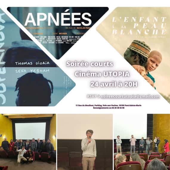 Soirée exceptionnelle Courts Métrage à l'UTOPIA