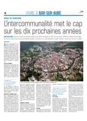 L’intercommunalité de Bar-sur-Aube met le cap sur les dix prochaines années