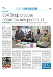 Cavi Group propose désormais une pince à lier