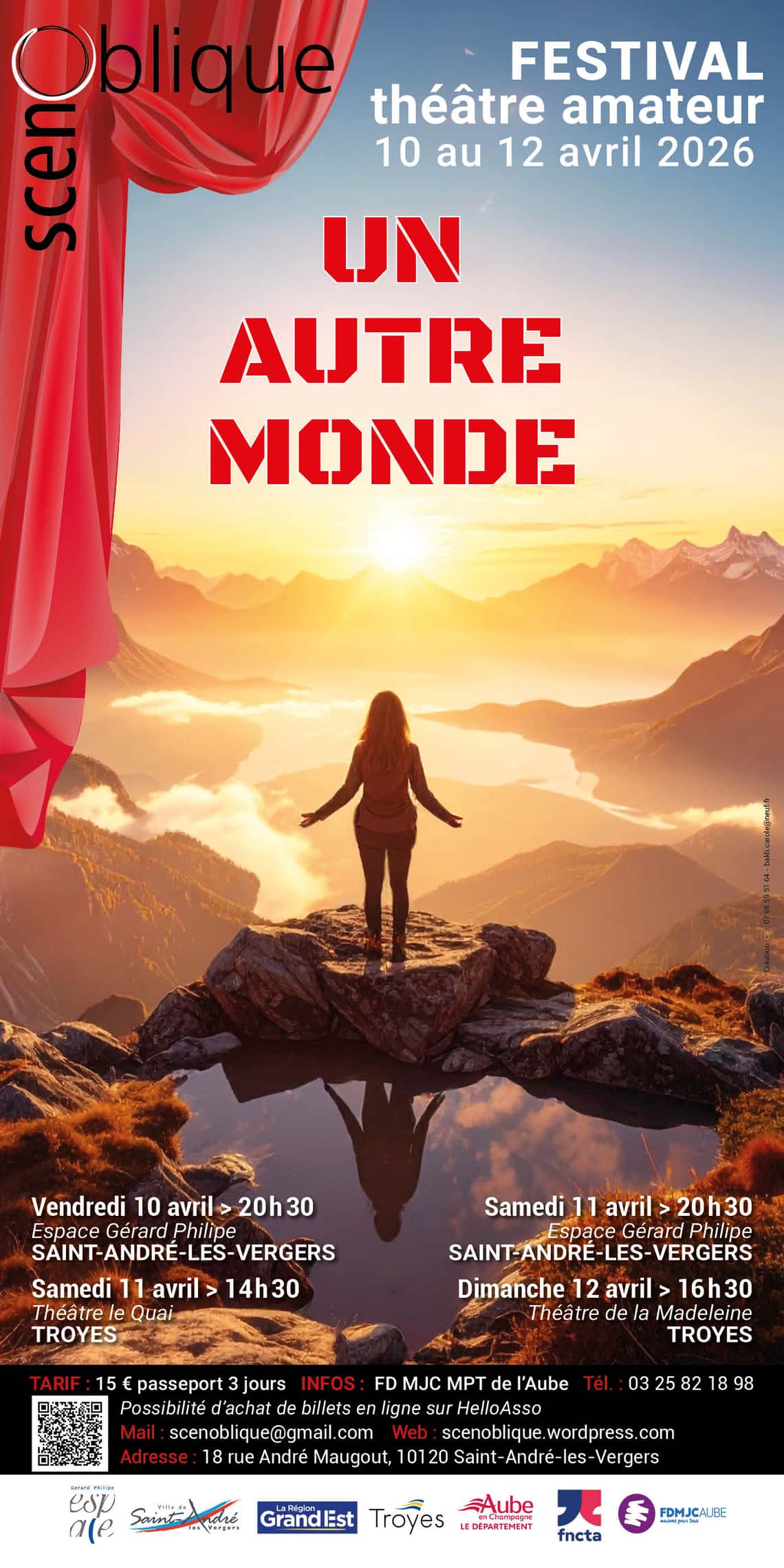 Festival Scènoblique du 10 au 12 Avril