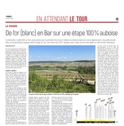 De l’or (blanc) en Bar pour le Tour de France dans l’Aube