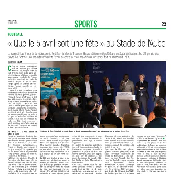 « Que ce 5 avril soit une fête »