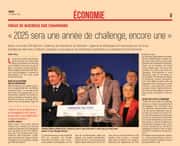 « 2025 sera une année de challenge, encore une »