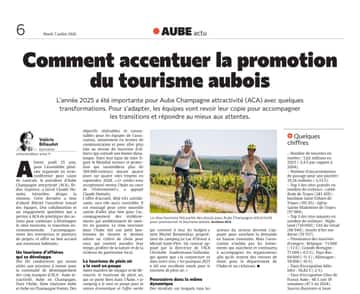 Comment accentuer la promotion du tourisme aubois ?