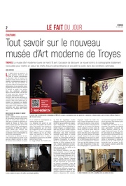 Tout savoir sur le nouveau musée d’Art moderne de Troyes