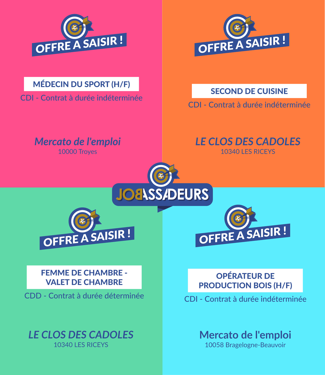JOBASSADEURS toujours GRATUITEMENT au service de tous !