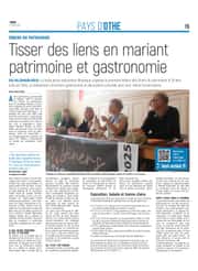 Tisser des liens en mariant patrimoine et gastronomie