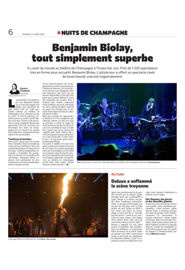 Benjamin Biolay, tout simplement superbe