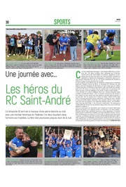 Une journée avec ... les héros du RC Saint-André