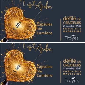 L'Effet Aube 5ème édition : Capsules de lumière