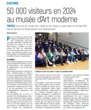 50 000 visiteurs en 2024 au musée d’Art moderne de Troyes