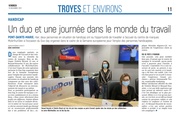 Duo Day : un duo et une journée dans le monde du travail.