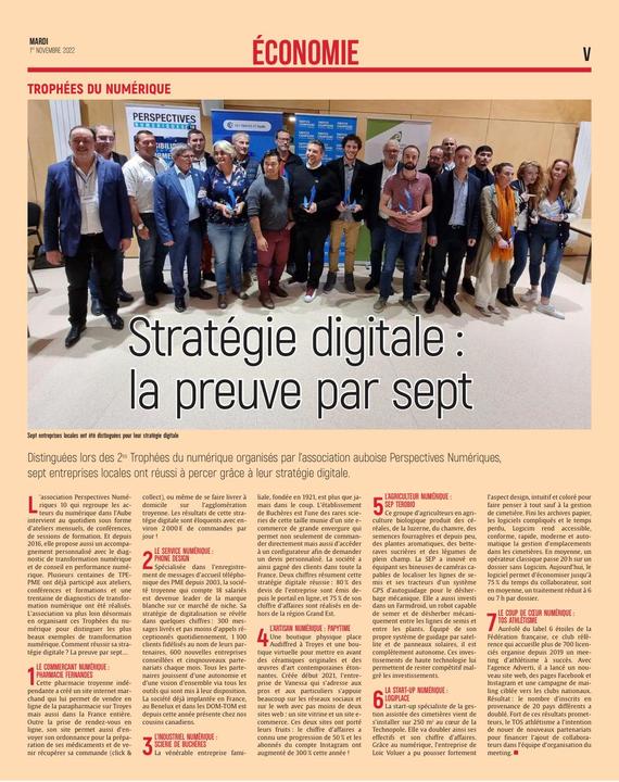 Stratégie digitale: la preuve par sept