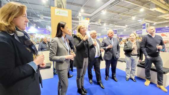 Visite délégation Aubassadeurs au Salon de l'Agriculture de Paris.