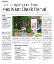 La musique pour tous avec le Just Classik Festival