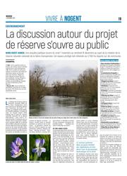 Seine champenoise : discussion autour du projet de réserve naturelle nationale