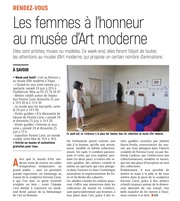 Les femmes à l'honneur au musée d'art moderne.