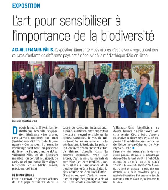 L'art pour sensibiliser à l'importance de la biodiversité