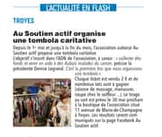 Au Soutien actif organise une tombola caritative