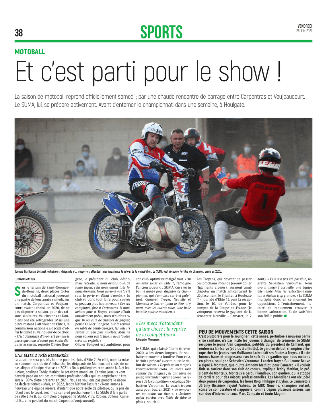 SUMA : C'est parti pour le show !