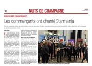 Les commerçants de Troyes ont chanté Starmania