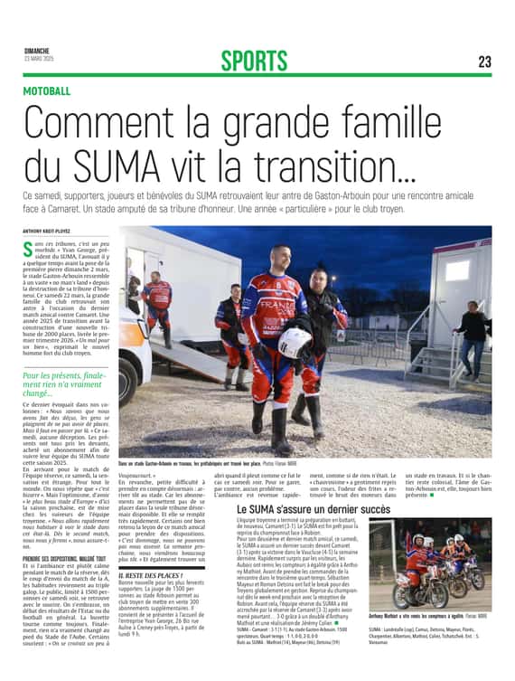 Comment la grande famille du SUMA vit la transition ...