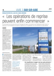 Les opérations de reprise peuvent enfin commencer.